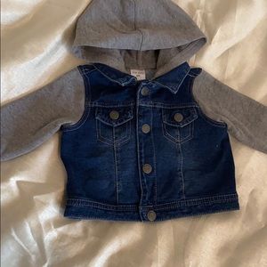 Denim hoodie
